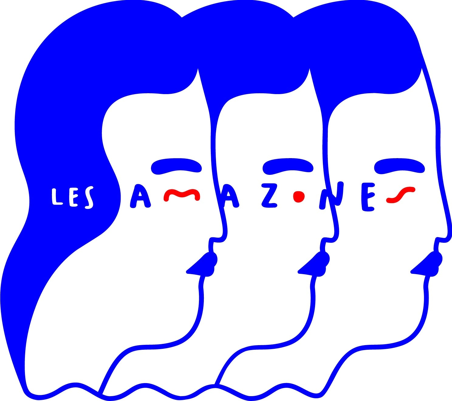 les amazones logo big